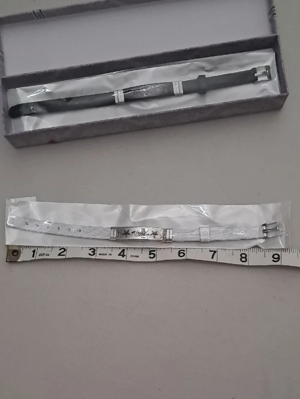 Stray Kids 4 Pack Bracelets with Silver Accents